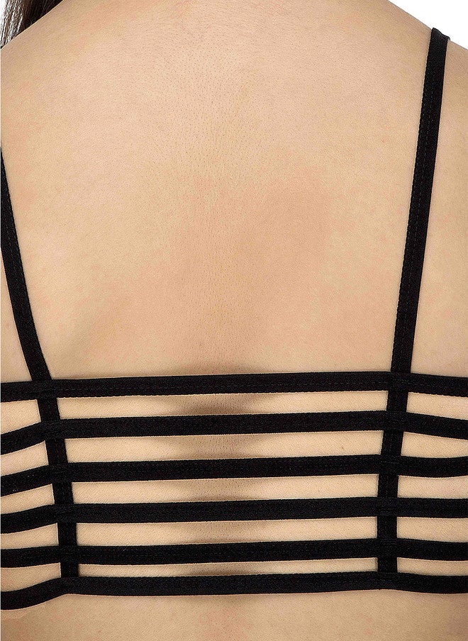 PRIZO Bralette Bra Full Coverage Lightly Padded - Image 4